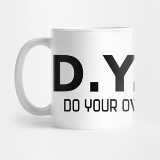 Do Your Own Research (DYOR) Mug